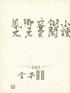凤卿容翎小说全文免费阅读无弹窗