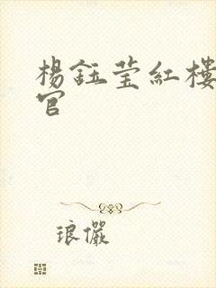 杨钰莹红楼醉高官封面