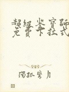 超级鉴宝师漫画免费下拉式六漫画封面