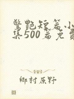 惊艳短篇小说合集500篇免费阅读全文