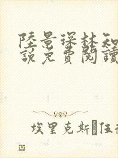 陆景琛林知瑜小说免费阅读最新章节封面