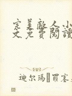 完美敌人小说全文免费阅读无弹窗封面