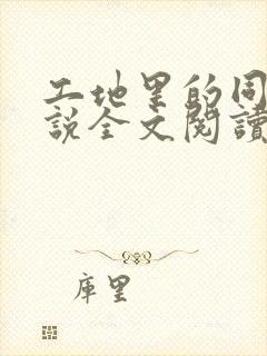 工地里的同志小说全文阅读封面