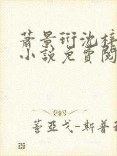 萧景珩沈梓雨的小说免费阅读全文
