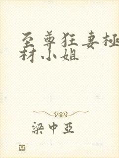 至尊狂妻极品废材小姐