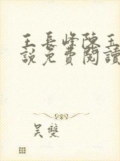 王长峰陈玉娆小说免费阅读全文正版