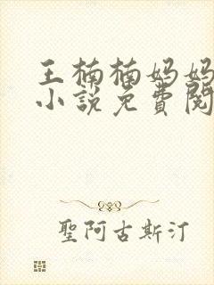 王楠楠妈妈王姨小说免费阅读封面