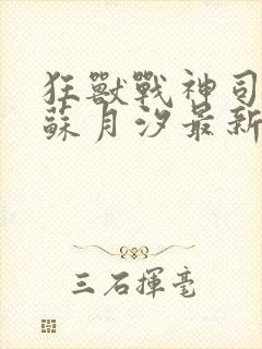 狂兽战神司空靖苏月汐最新更新章节封面
