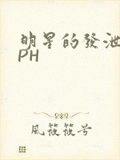 明星的发泄室NPH