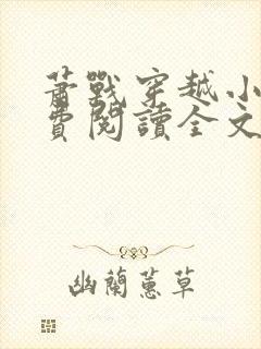 萧战穿越小说免费阅读全文无弹窗封面