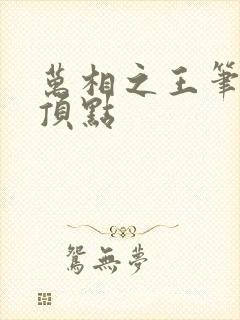 万相之王笔趣阁顶点封面