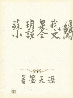 苏玥是我媳妇的小说全文阅读无弹窗