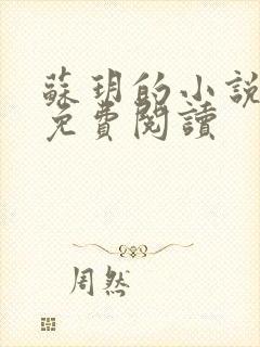 苏玥的小说全文免费阅读