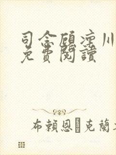 司念顾凛川小说免费阅读