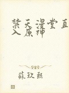 禁天漫堂直接进入原神