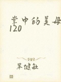 掌中的美母版主120