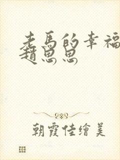 老马的幸福生活赵思思