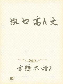 粗口高h文