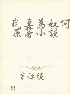 我妻为奴何梦蓉原著小说