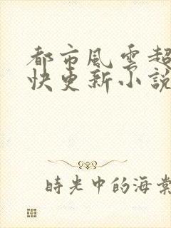 都市风云超前超快更新小说