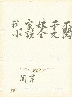 我家娘子不对劲小说全文阅读免费