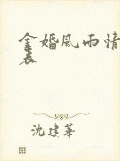 金婚风雨情演员表
