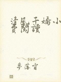 清风千娇小说免费阅读