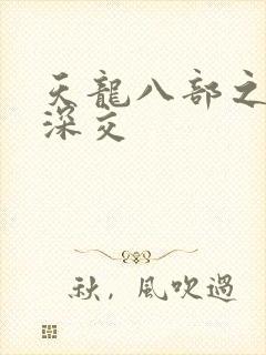 天龙八部之极乐深交