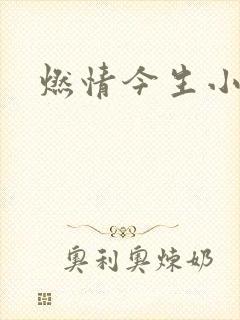 燃情今生小说