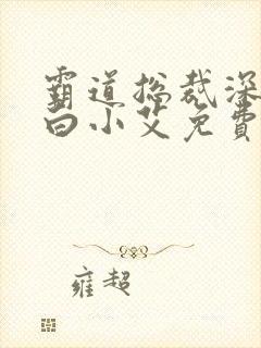 霸道总裁深深宠白小艾免费阅读