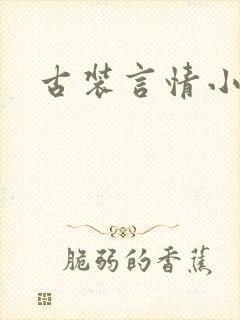 古装言情小说