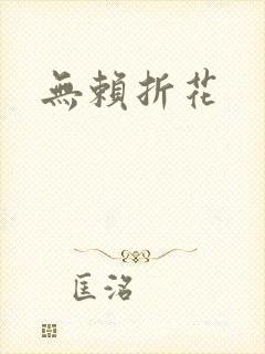 无赖折花封面