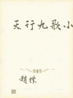 天行九歌小说
