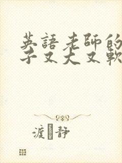 英语老师的小兔子又大又软