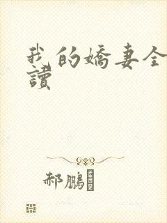 我的娇妻全文阅读