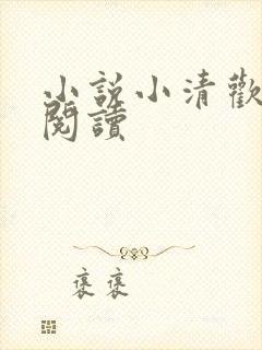 小说小清欢在线阅读封面