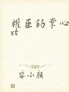 权臣的掌心娇txt