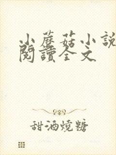 小蘑菇小说免费阅读全文