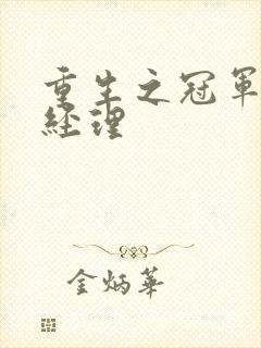 重生之冠军篮球经理封面