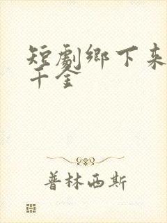 短剧乡下来的真千金封面