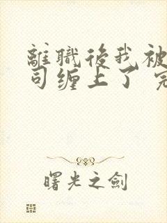 离职后我被前上司缠上了 完结版
