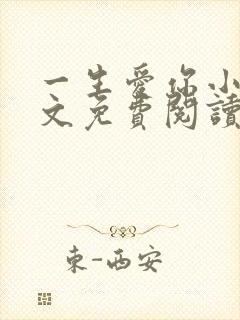 一生爱你小说全文免费阅读无弹窗
