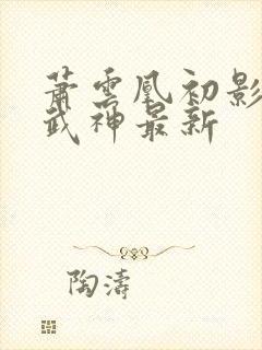 萧云凰初影荒古武神最新