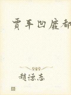 贾平凹废都封面