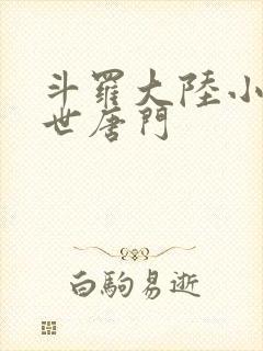 斗罗大陆小说绝世唐门