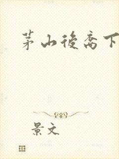 茅山后裔下载