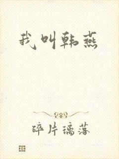 我叫韩燕