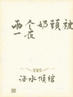 两个奶头被亲了一夜