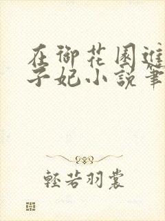 在御花园进入太子妃小说笔趣阁
