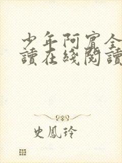 少年阿宾全文阅读在线阅读全文第一季